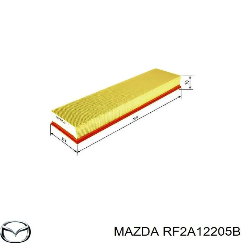 Купити RF2A12205B Mazda Ремінь газорозподільного механізму