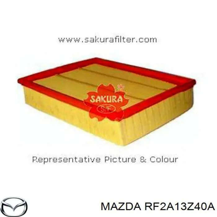Повітряний фільтр RF2A13Z40A Mazda