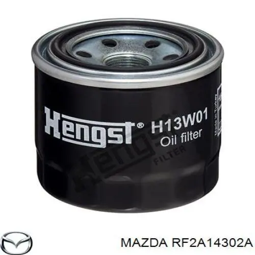 Масляний фільтр двигуна Mazda RF2A14302A ціна, від 5.62 USD
