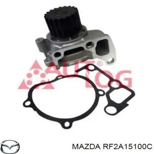 Помпа охолодження Mazda RF2A15100C ціна, від 31.67 USD