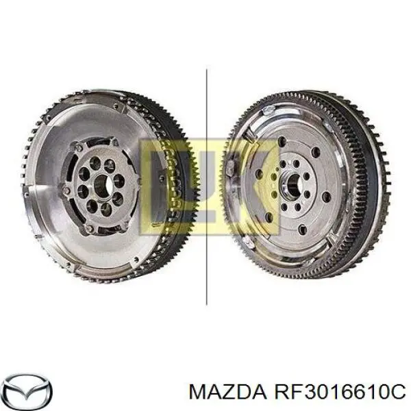 Маховик двигуна Mazda RF3016610C ціна, від 563.20 USD
