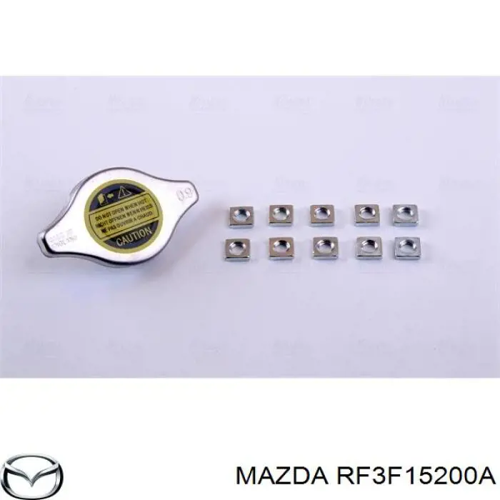RF3F15200A Mazda радіатор охолодження двигуна