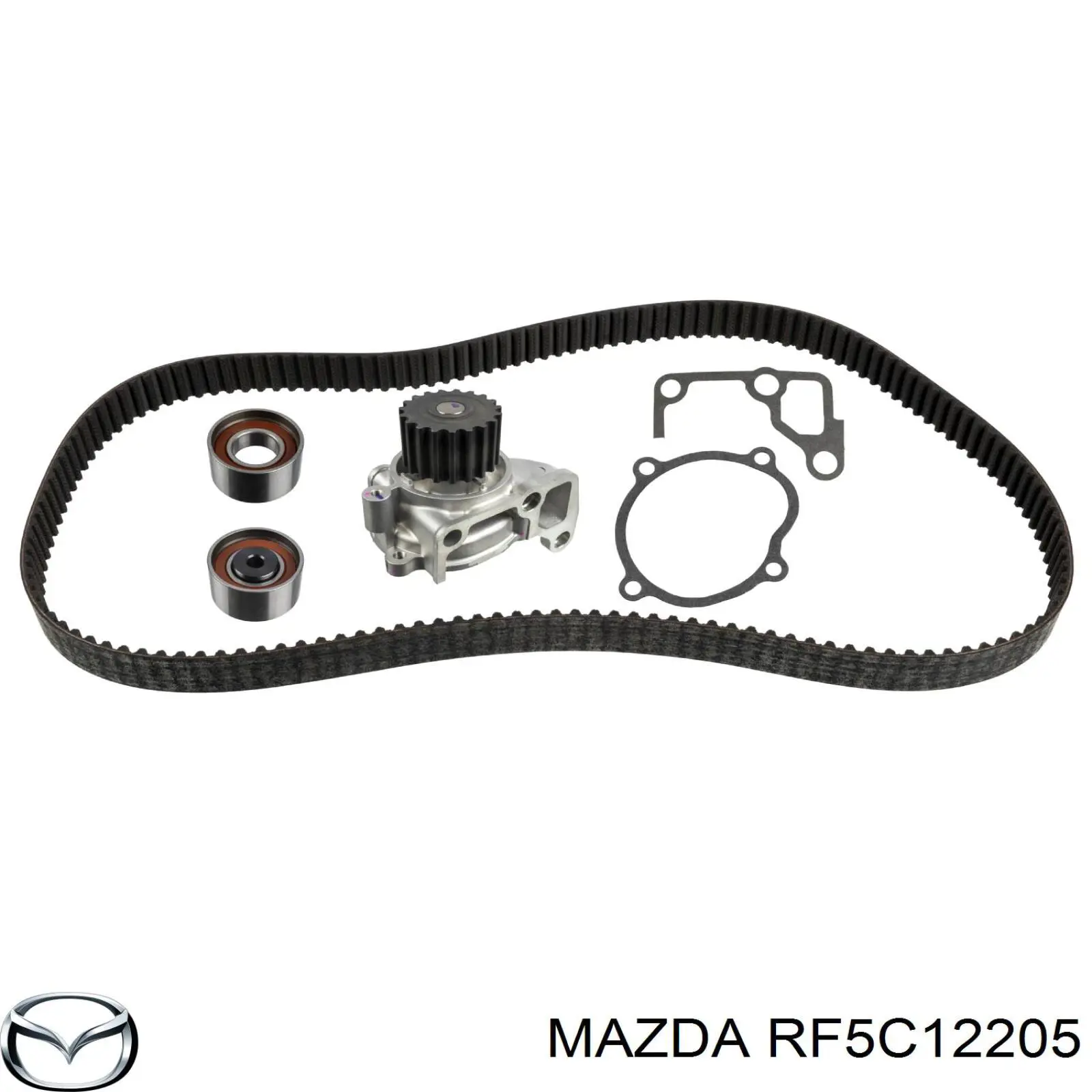 Купити RF5C12205 Mazda Ремінь газорозподільного механізму