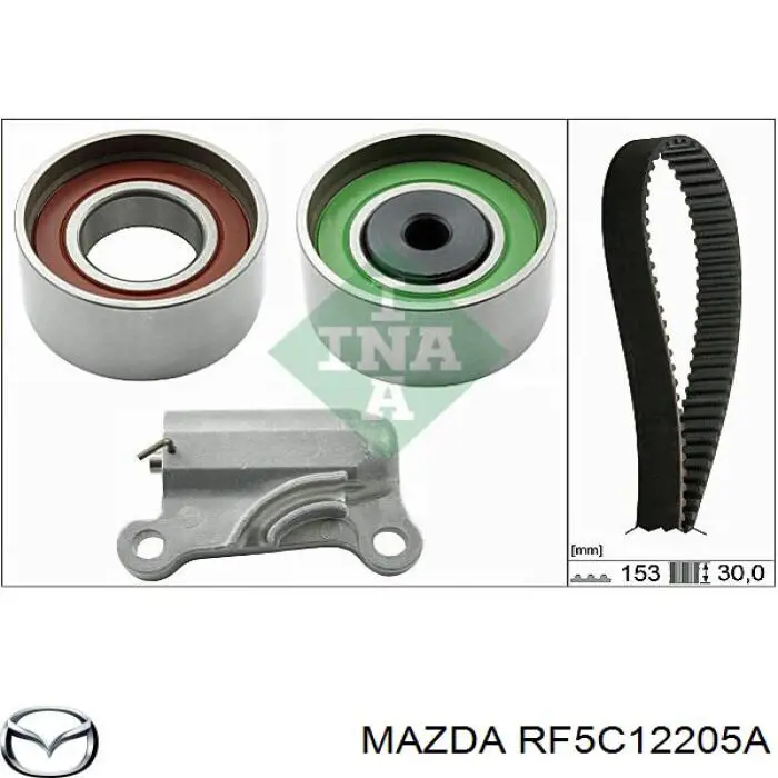 Купити RF5C12205A Mazda Ремінь газорозподільного механізму