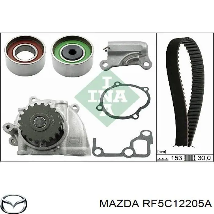 RF5C12205A Mazda Ремінь двигуна