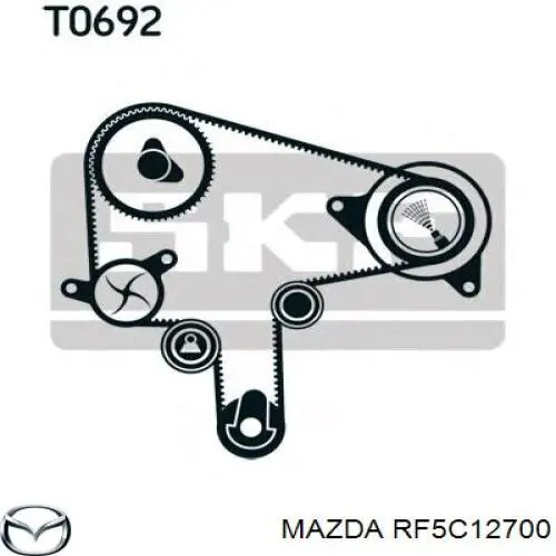 Купити RF5C12700 Mazda Натяжний ролик
