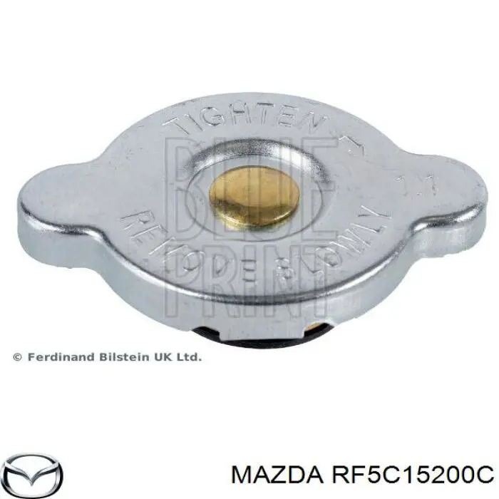 RF5C15200C Mazda Радіатор охолодження двигуна