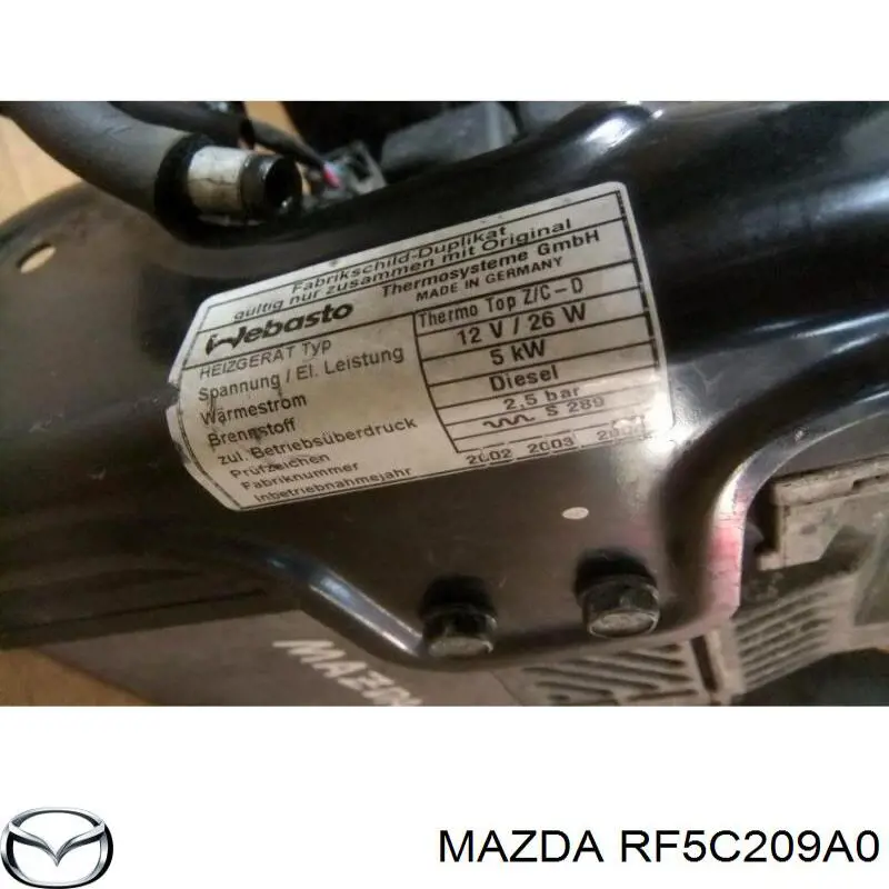  Mazda RF5C209A0 ціна, від 53.49 USD