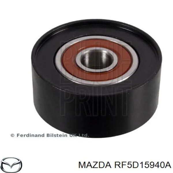 RF5D15940A Mazda ролик приводного ременя, паразитний