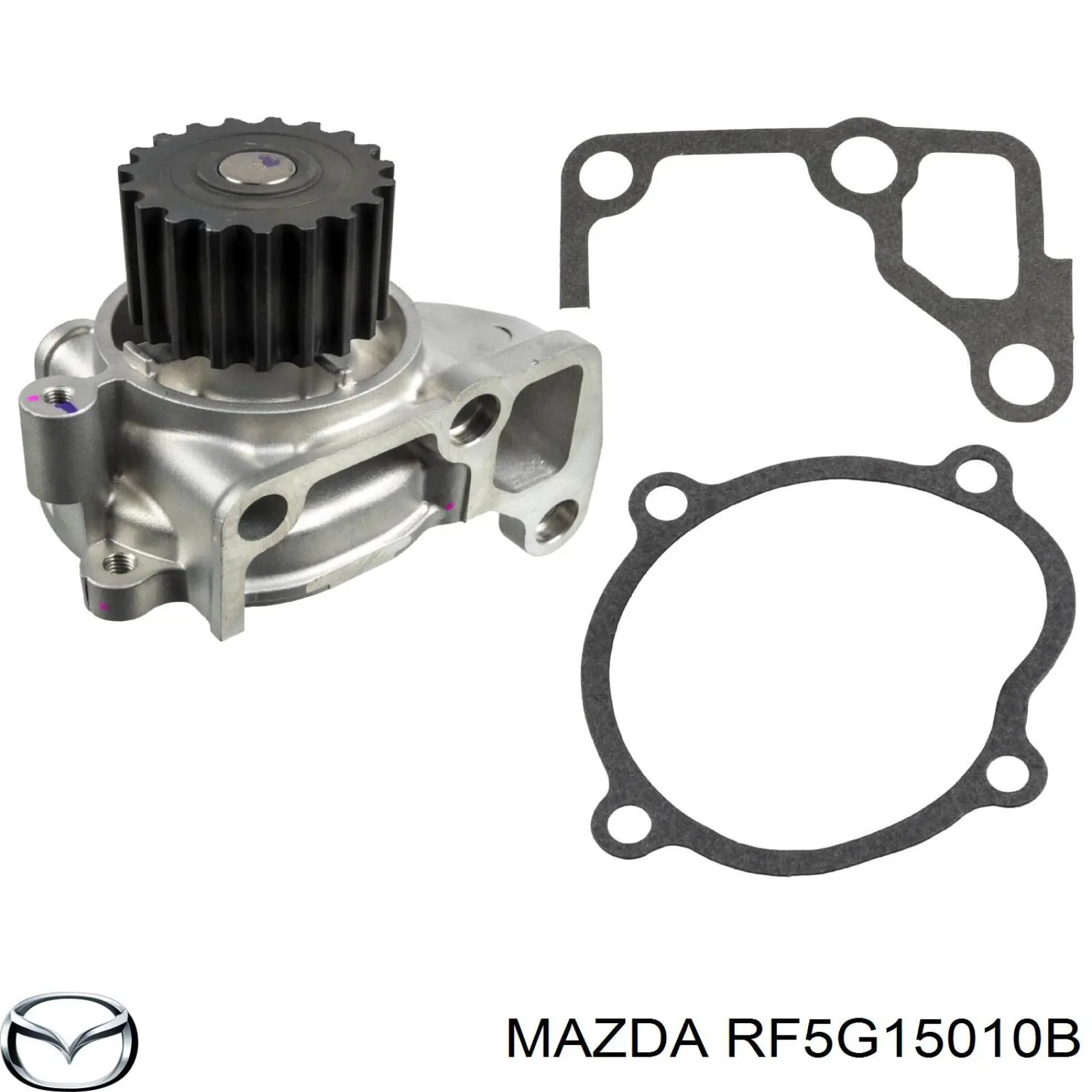 RF5G15010B Mazda помпа водяна, (насос охолодження)
