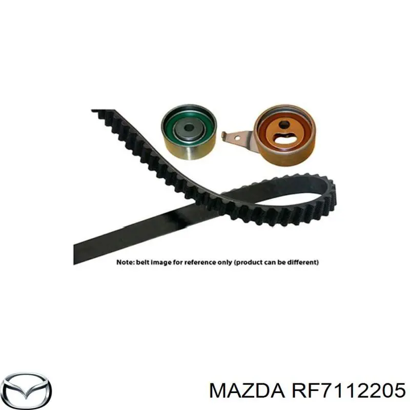 Зубчастий ремінь Mazda RF7112205 ціна, від 16.25 USD