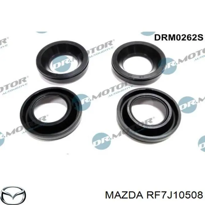 Прокладка клапанної кришки двигуна, кільце Mazda RF7J10508 ціна, від 7.08 USD