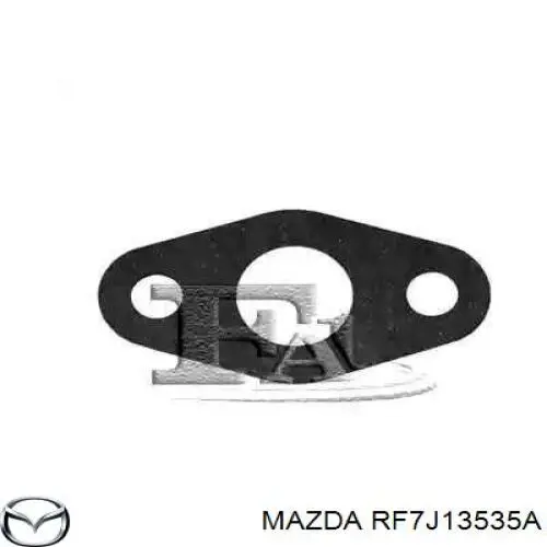 RF7J13535A Mazda шланг/патрубок рідинного охолодження турбіни, подача