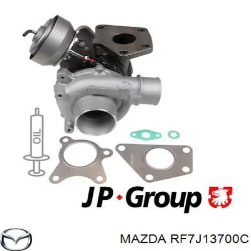 Турбіна Mazda RF7J13700C ціна, від 253.38 USD