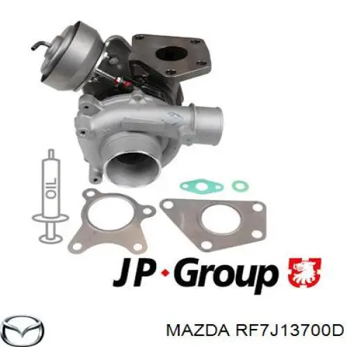 RF7J13700D Mazda турбіна