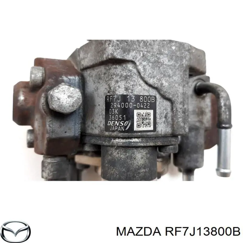 RF7J13800B Mazda насос паливний високого тиску (пнвт - DIESEL)
