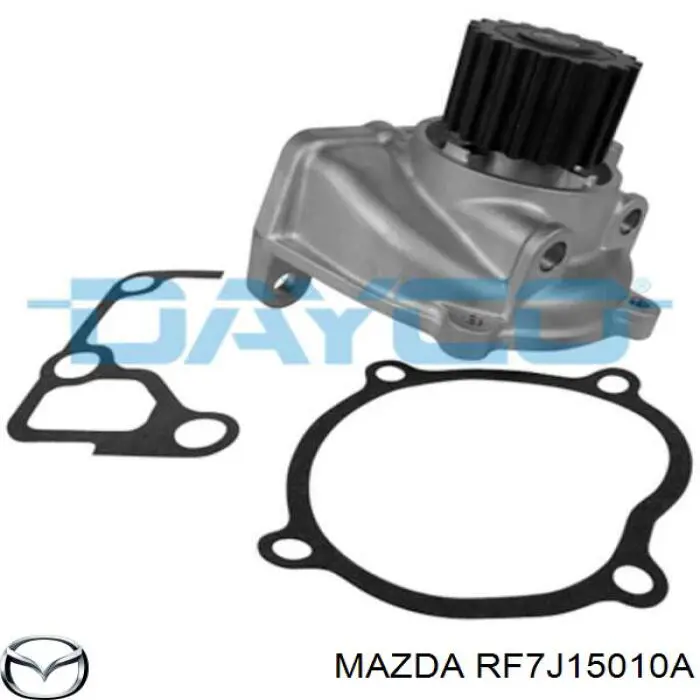 Водяний насос Mazda RF7J15010A