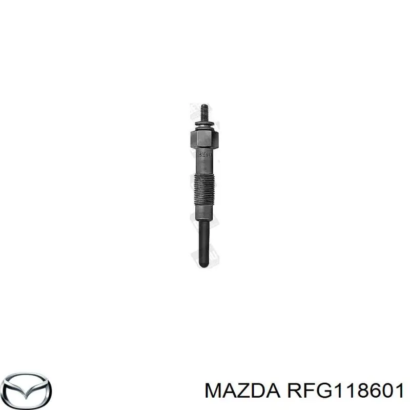 Свіча накалу Mazda RFG118601 ціна, від 7.33 USD