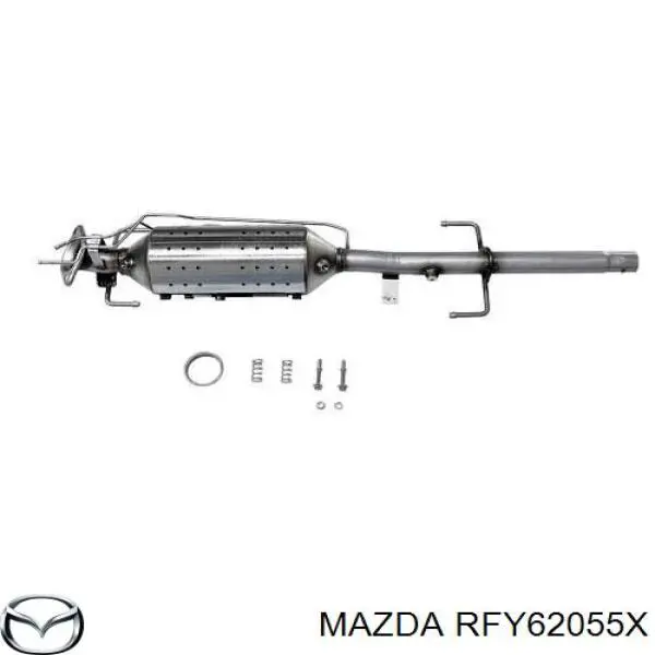 Конвертор-каталізатор (каталітичний нейтралізатор) Mazda RFY62055X ціна, від 438.57 USD