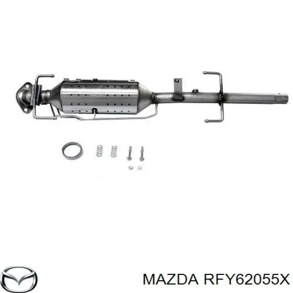 Купити RFY62055X Mazda Перетворювач відпрацьованих газів