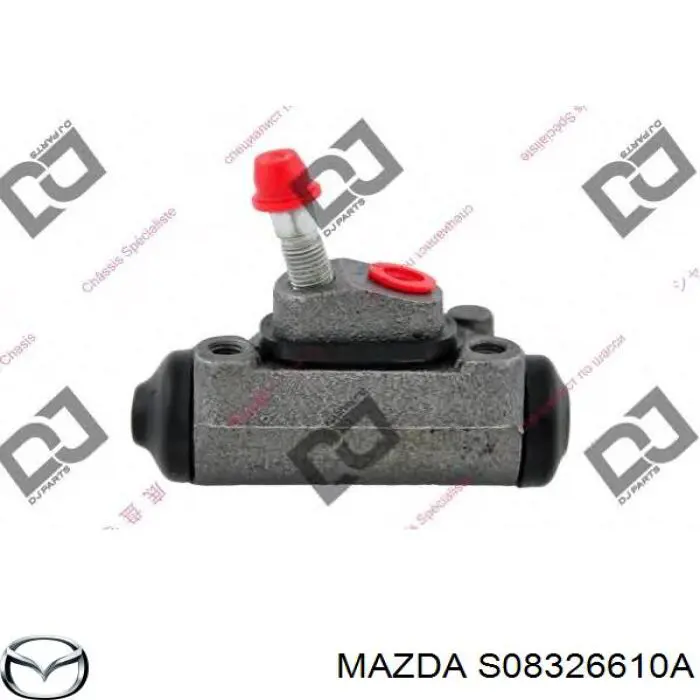 Циліндр гальмівний колісний/робітник, задній S08326610A Mazda