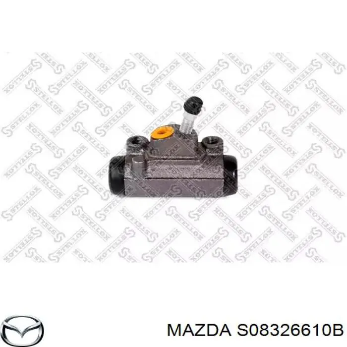 Циліндр гальмівний колісний/робітник, задній S08326610B Mazda