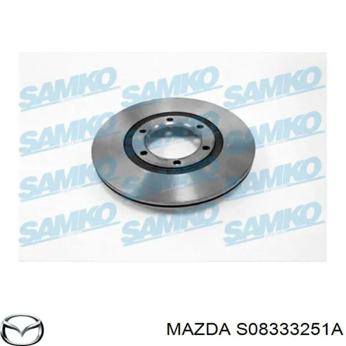 S08333251A Mazda диск гальмівний передній