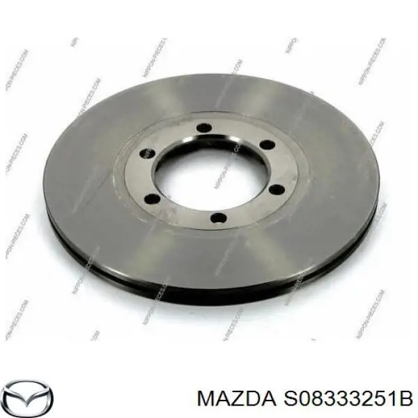 Диск переднього гальма Mazda S08333251B ціна, від 23.48 USD