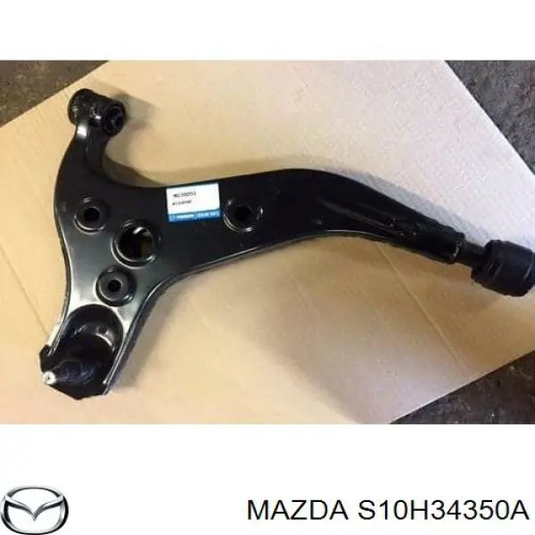 Важіль передньої підвіски нижній, лівий S10H34350A Mazda