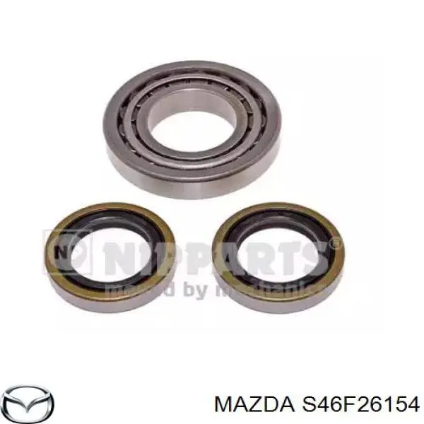 S46F26154 Mazda Сальник піввісі заднього моста, внутрішній