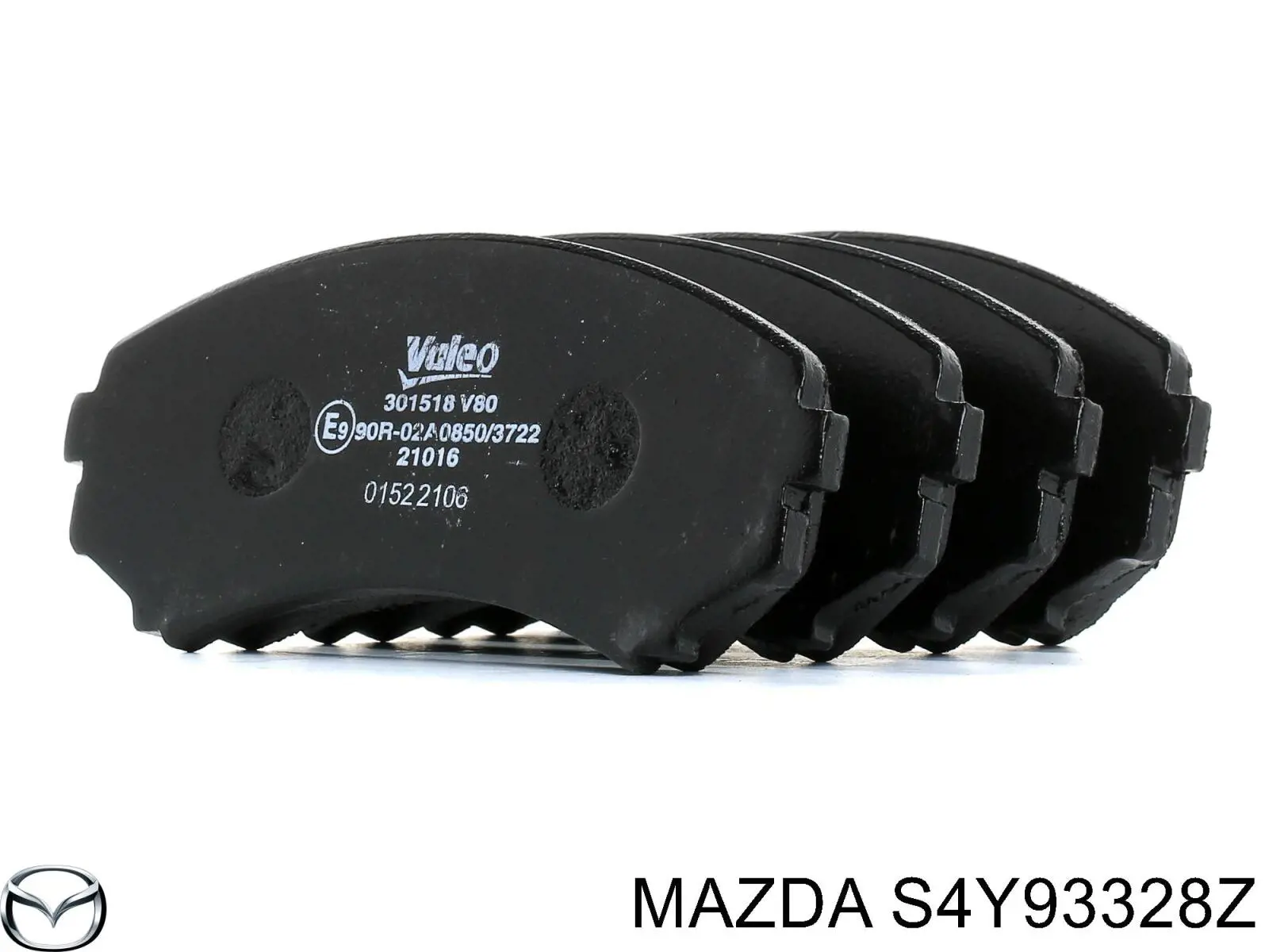 S4Y93328Z Mazda Передні гальмівні колодки