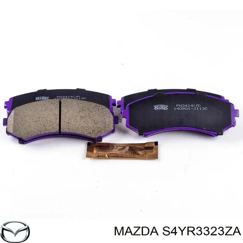 Гальмівні колодки Mazda S4YR3323ZA ціна, від 24.18 USD