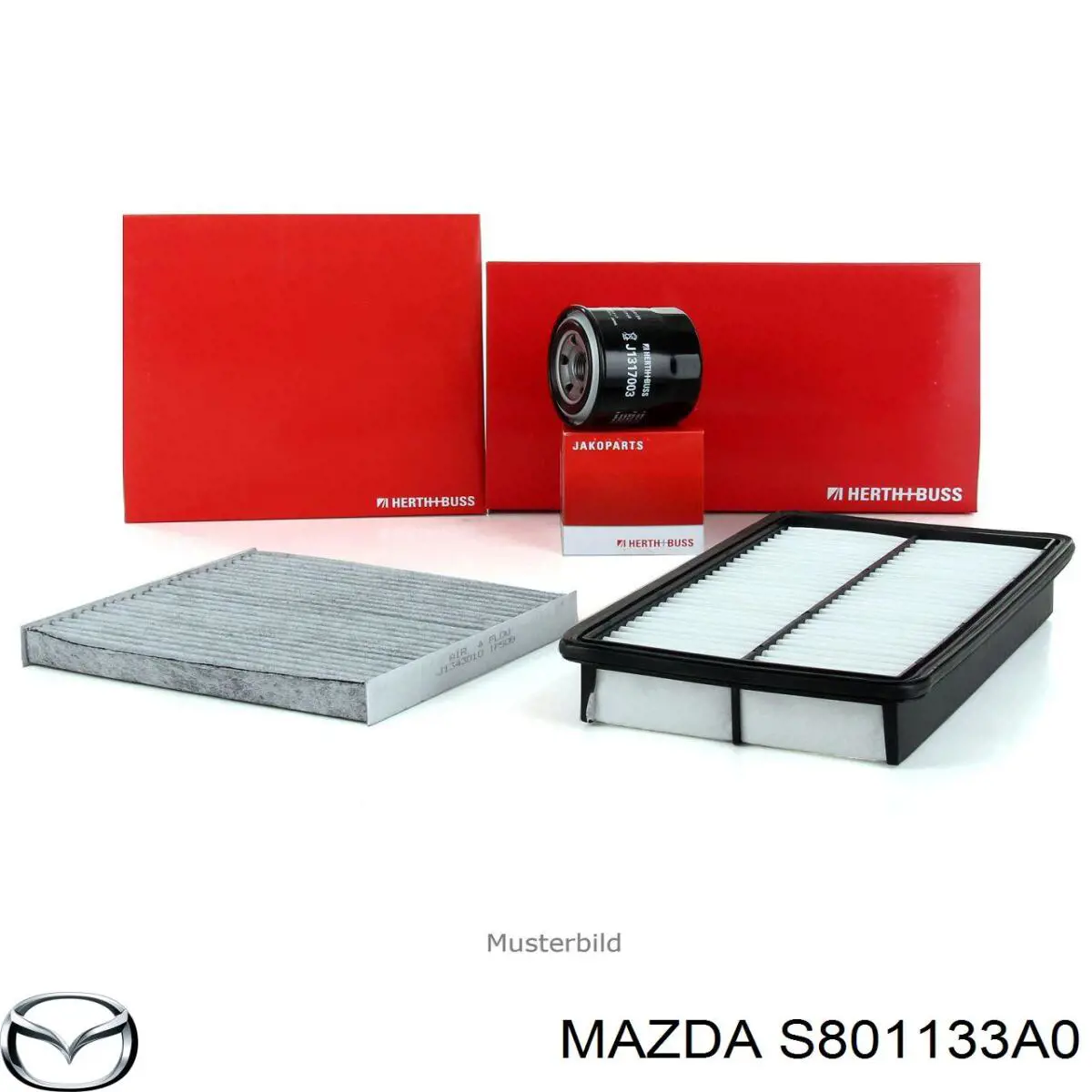 Повітряний фільтр S801133A0 Mazda