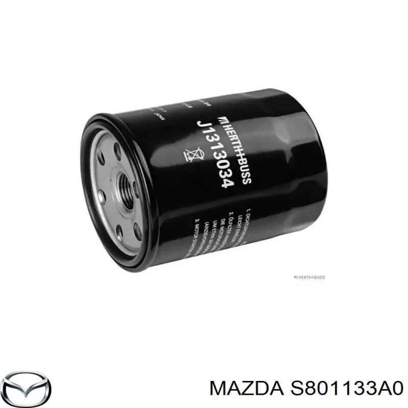 S801133A0 Mazda Повітряний фільтр двигуна