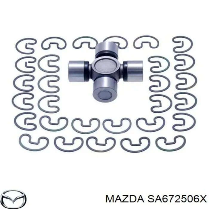 SA672506X Mazda Хрестовина карданного валу