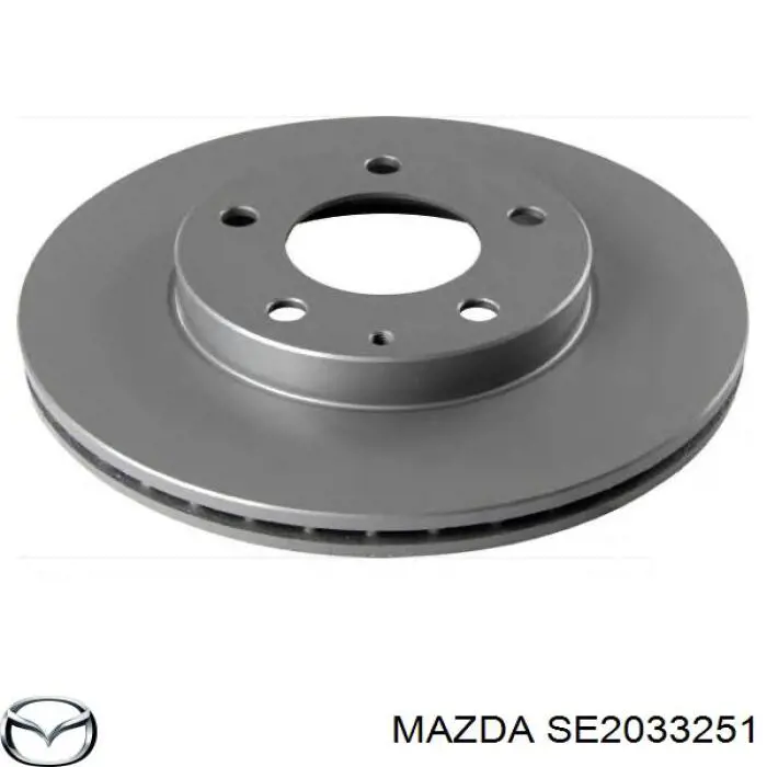 Диск гальмівний передній SE2033251 Mazda