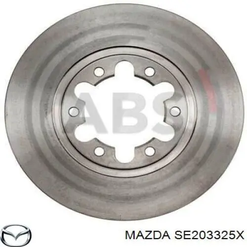 Диск гальмівний передній SE203325X Mazda