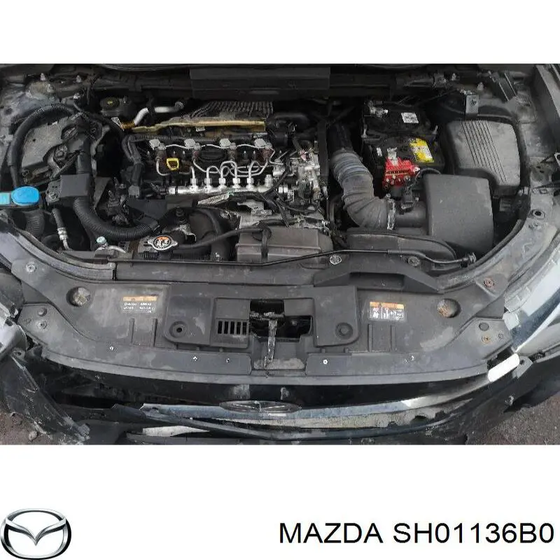 SH01136B0 Mazda Дросільна заслінка в зборі