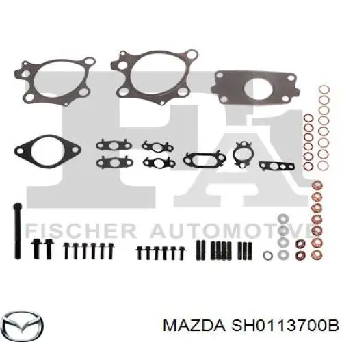 Купити SH0113700E Mazda Турбіна