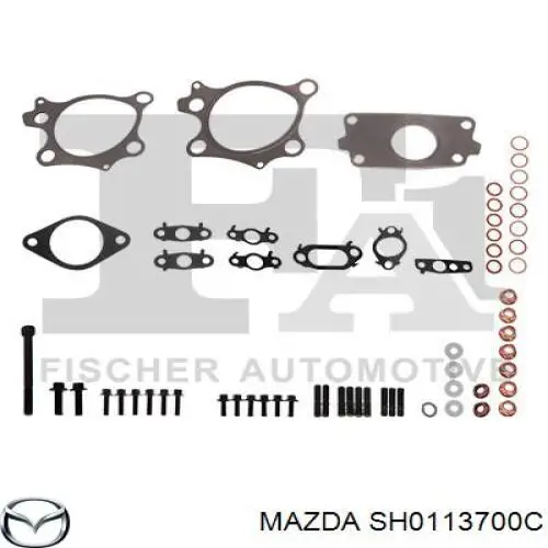 Турбіна SH0113700E Mazda