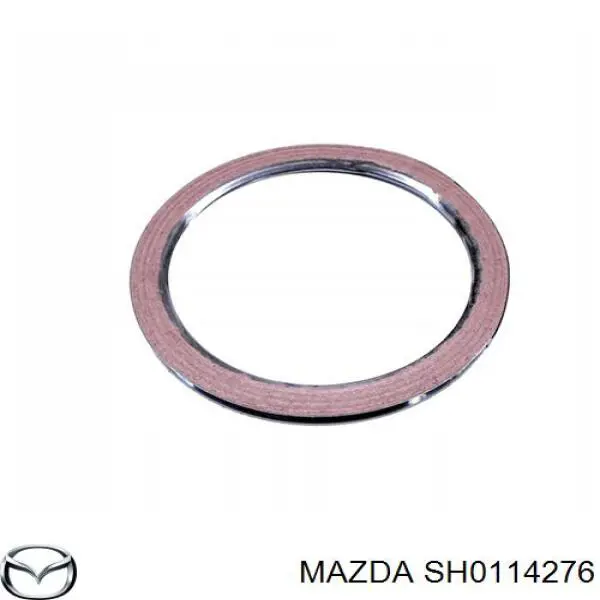 SH0114276 Mazda прокладка шланга відводу масла від турбіни