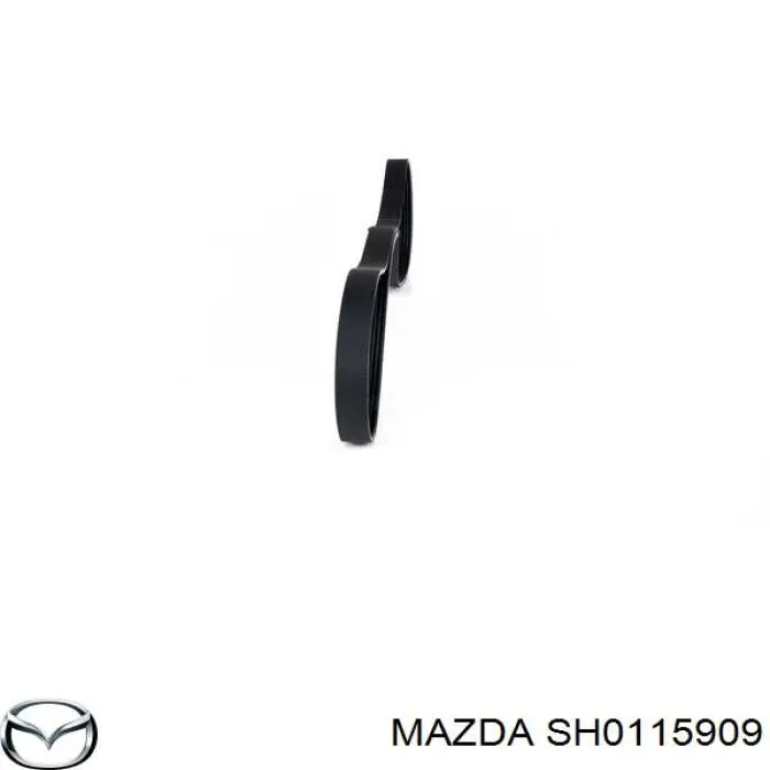 Клиновий ремінь Mazda SH0115909 ціна, від 12.03 USD