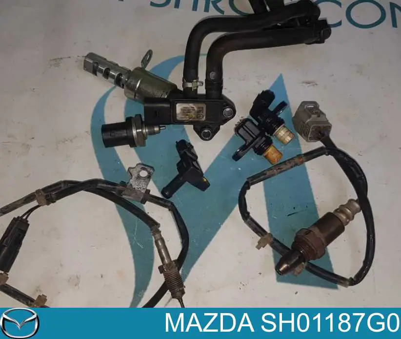 SH01187G0 Mazda Датчик температури відпрацьованих газів (ВГ), до каталізатора