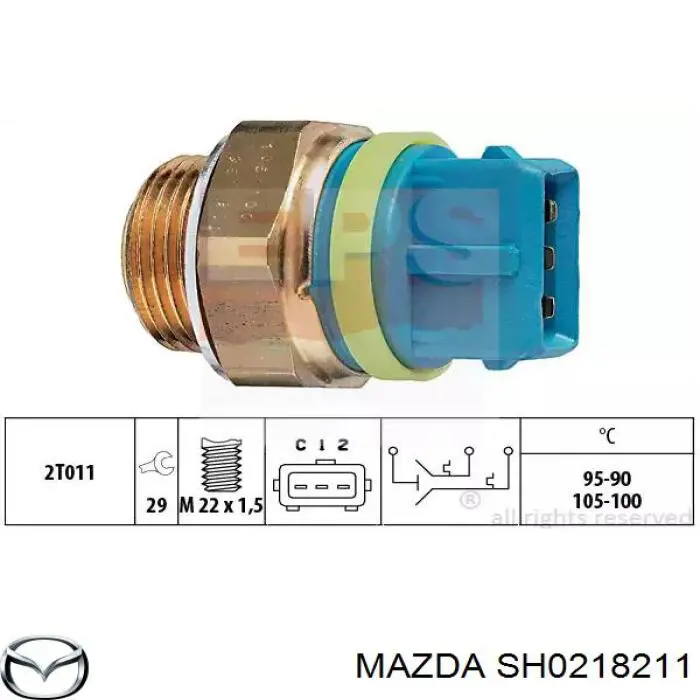  SH0218211 Mazda