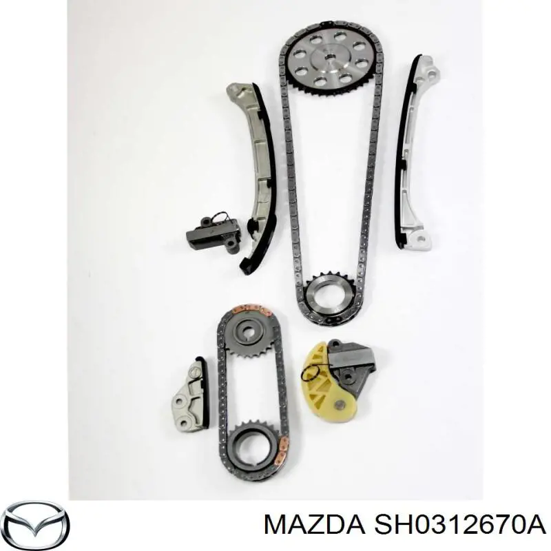 Заспокоювач ланцюга ГРМ, правий Zuiko SH0312670AZUMA ціна, від 43.62 USD