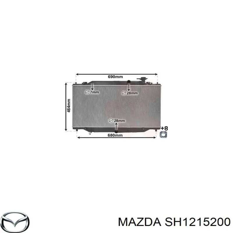  SH1215200 Mazda