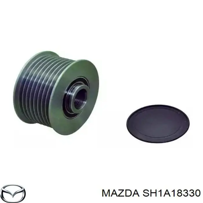 Купити SH1A18330 Mazda Шків генератора