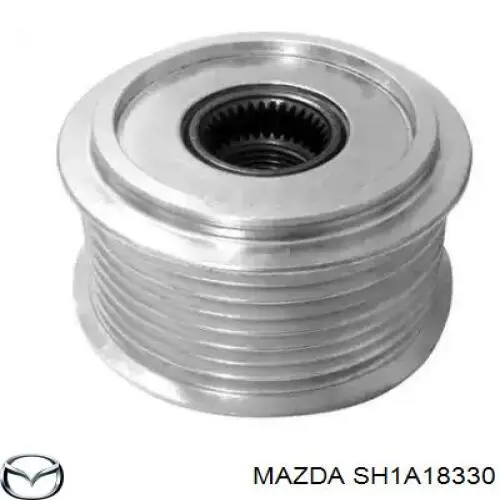 Інерційний шків Mazda SH1A18330 ціна, від 27.39 USD