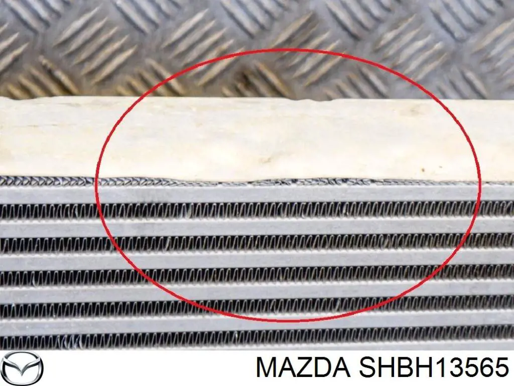 Купити SHBH13565 Mazda Радіатор интеркуллера