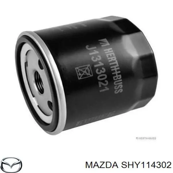 Масляний фільтр двигуна Mazda SHY114302 ціна, від 7.39 USD